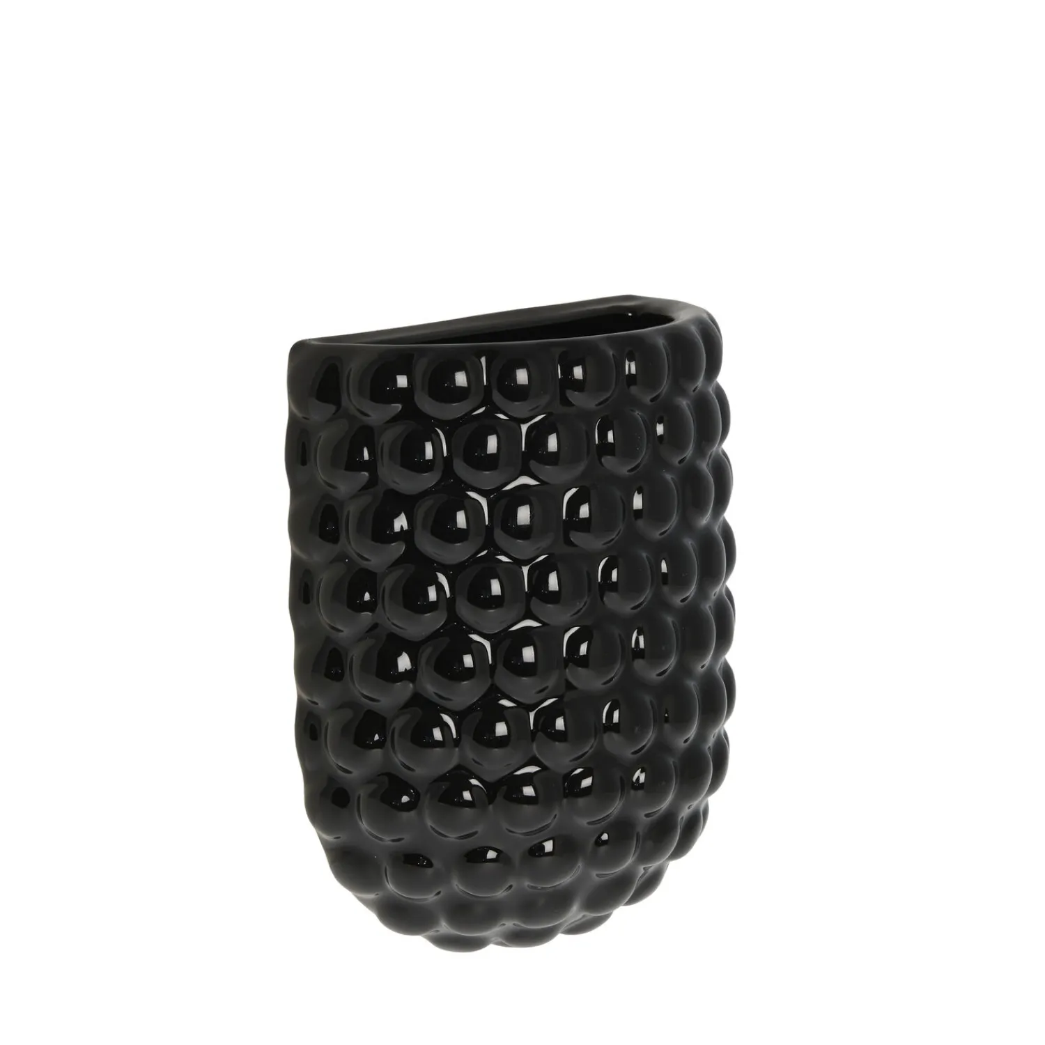 Best Lene Bjerre - Dotsie væghængt vægpotte H20 cm. sort