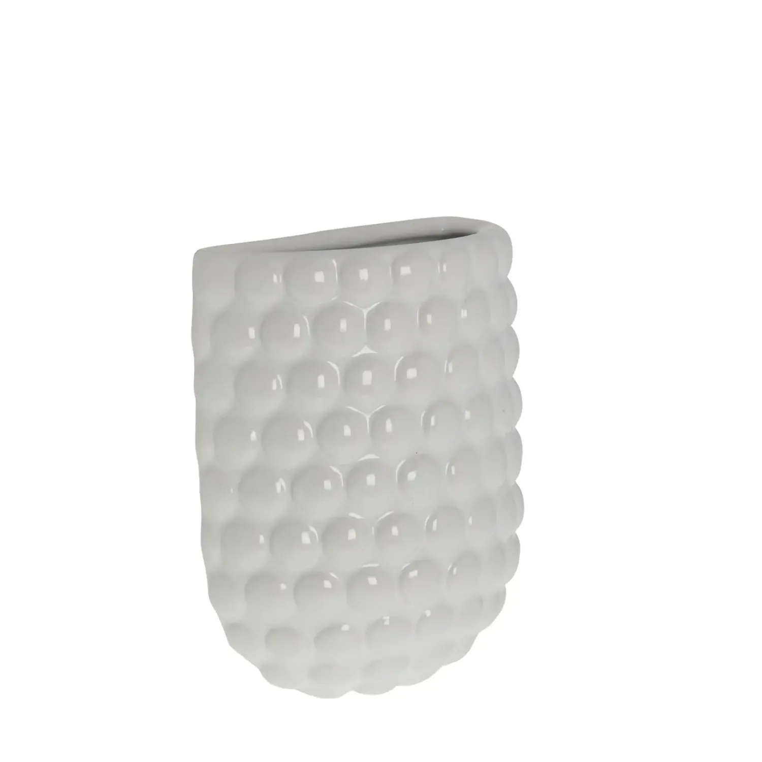 Online Lene Bjerre - Dotsie væghængt vægpotte H20 cm. hvid