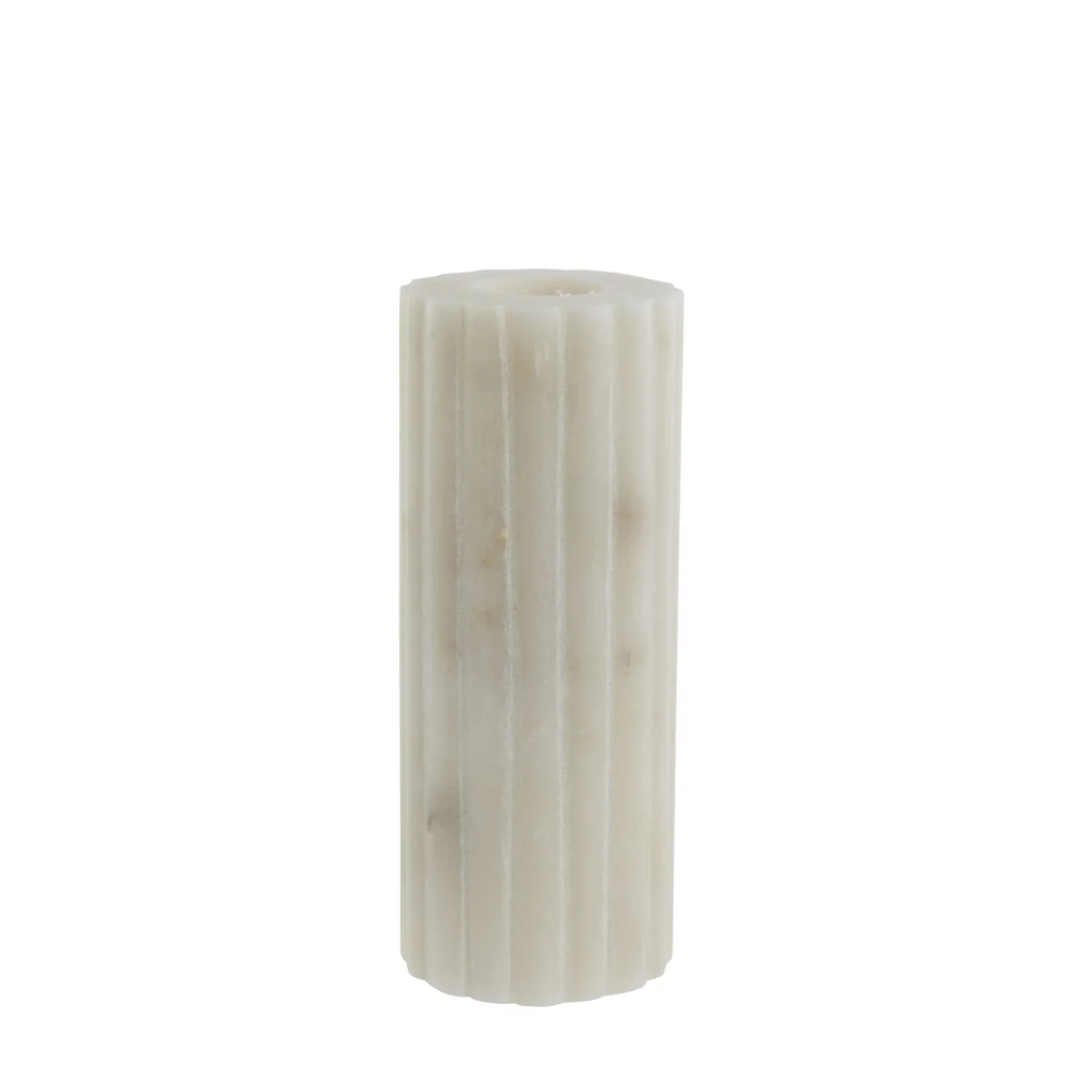 Online Lene Bjerre - Eliana lysestage 12,5cm. hvid marmor