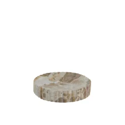 New Lene Bjerre - Eliana sæbeskål/smykkeskål ø12 cm. sand marmor
