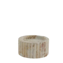 New Lene Bjerre - Eliana stage til bloklys 5 cm. sand marmor