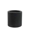 New Lene Bjerre - Eliana stage til bloklys 10 cm. sort marmor