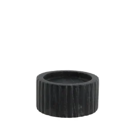 Online Lene Bjerre - Eliana stage til bloklys 5 cm. sort marmor