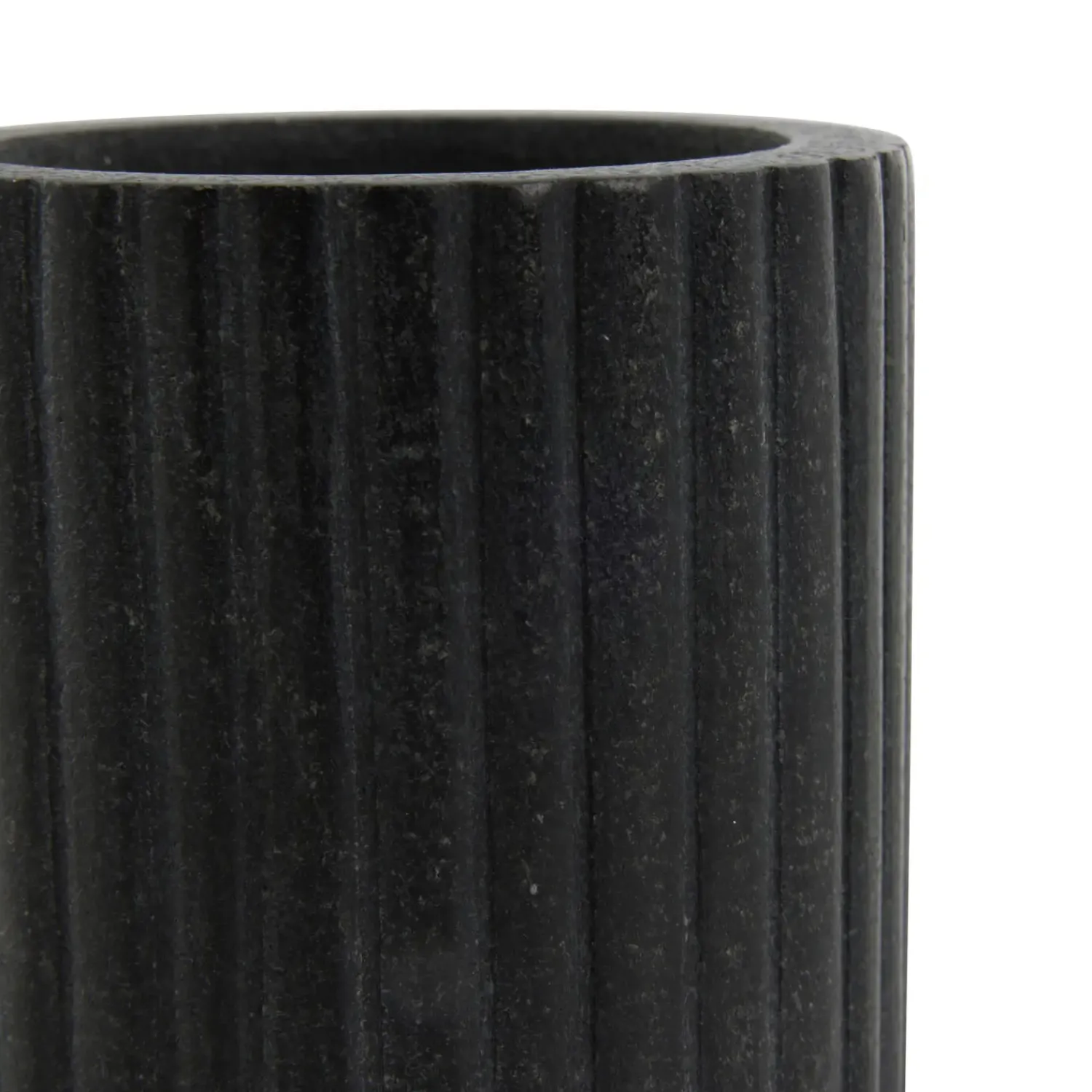 Online Lene Bjerre - Eliana tandkrus 10,5 cm. sort marmor