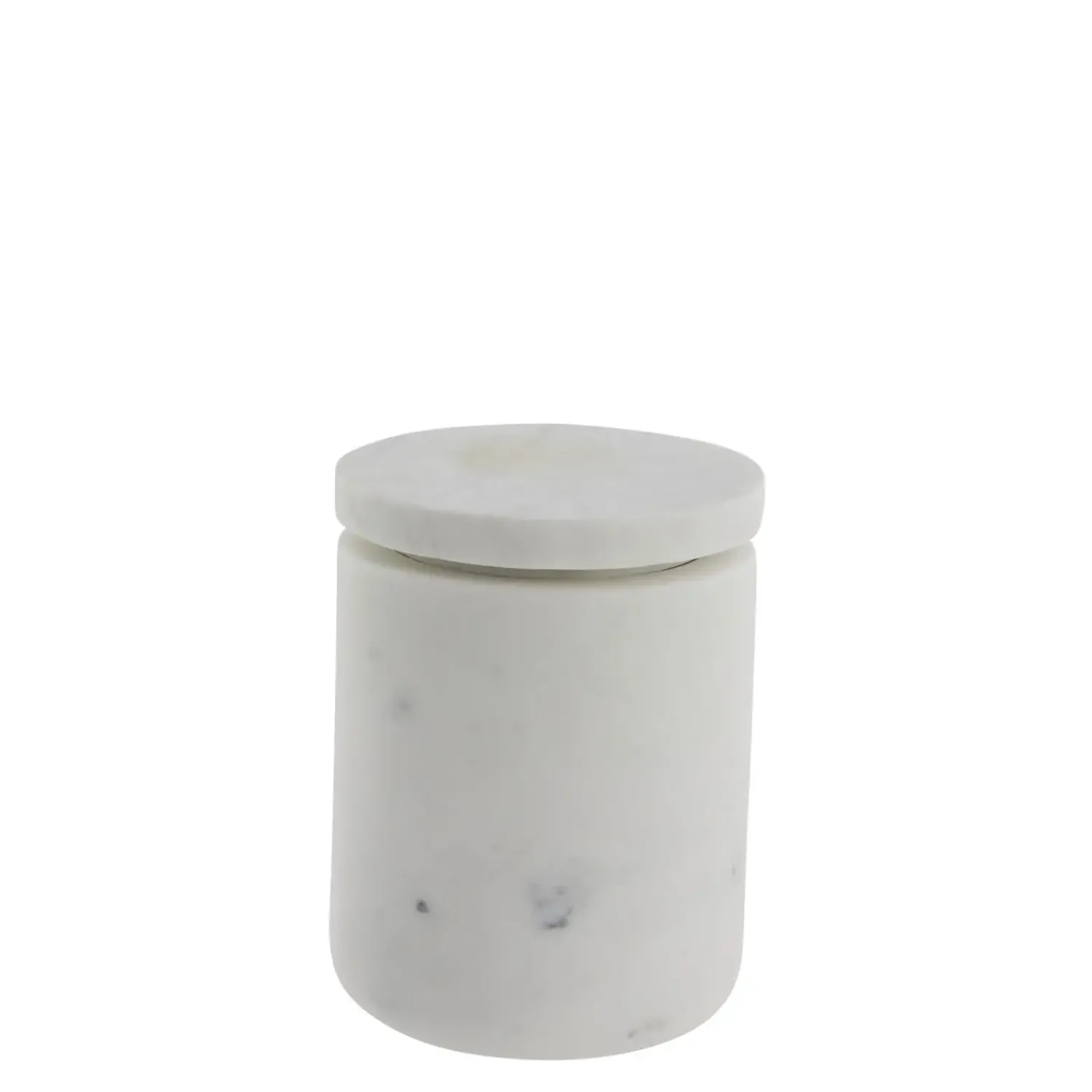 Outlet Lene Bjerre - Ellia krukke 9x9 cm. hvid marmor