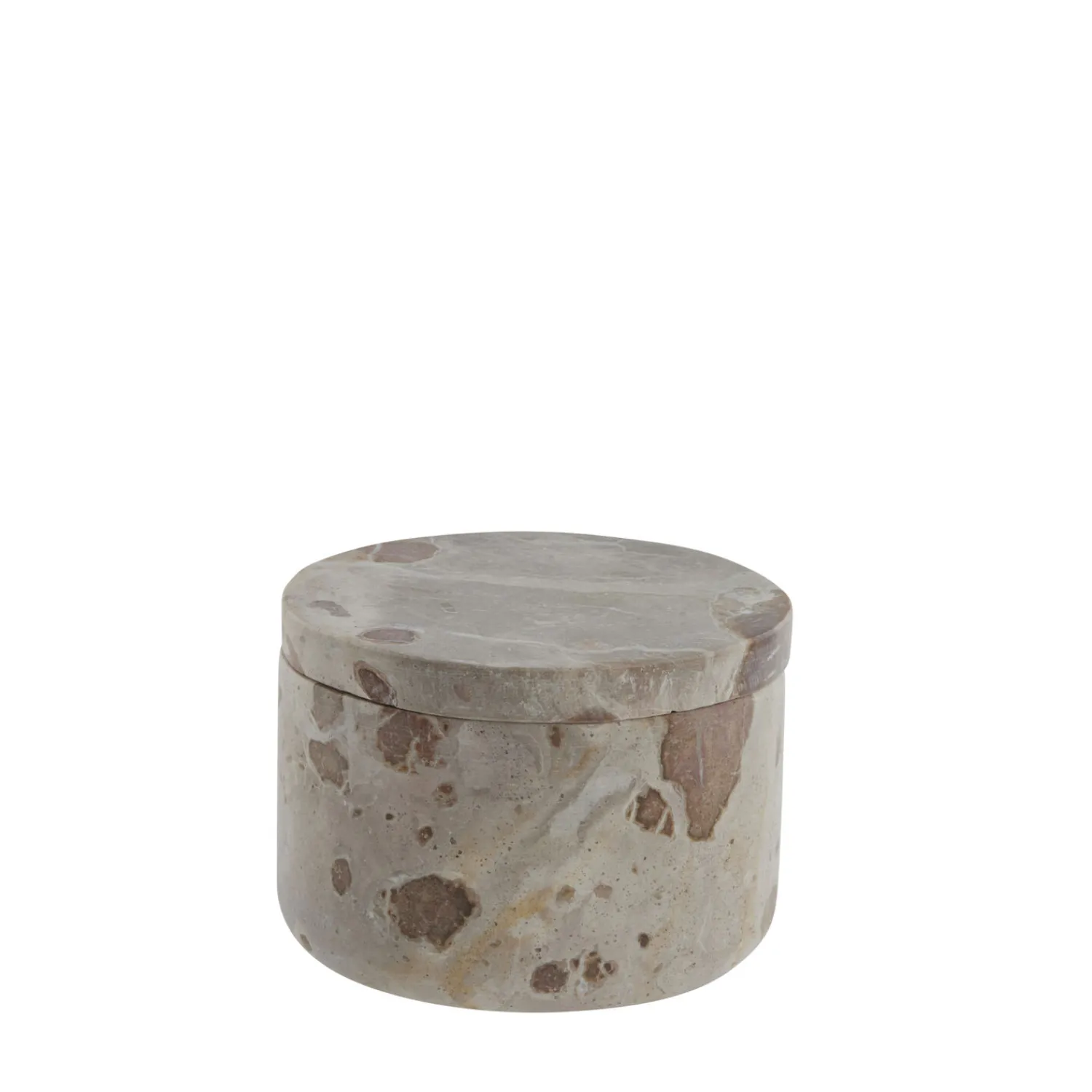 Clearance Lene Bjerre - Ellia krukke 11x11 cm. sand marmor