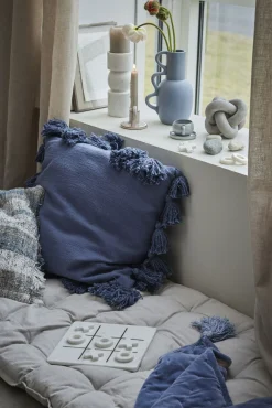 Lene Bjerre - Ellia Marmor lysestage H23 cm. hvid