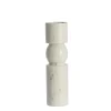 Outlet Lene Bjerre - Ellia Marmor lysestage H30 cm. hvid