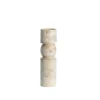 Discount Lene Bjerre - Ellia Marmor lysestage H30 cm - Sand