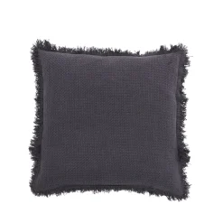 Sale Lene Bjerre - Fioelle pude 50x50 cm. mørkegrå