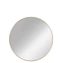New Lene Bjerre - Hallia rundt spejl Ø80 cm. lys guld