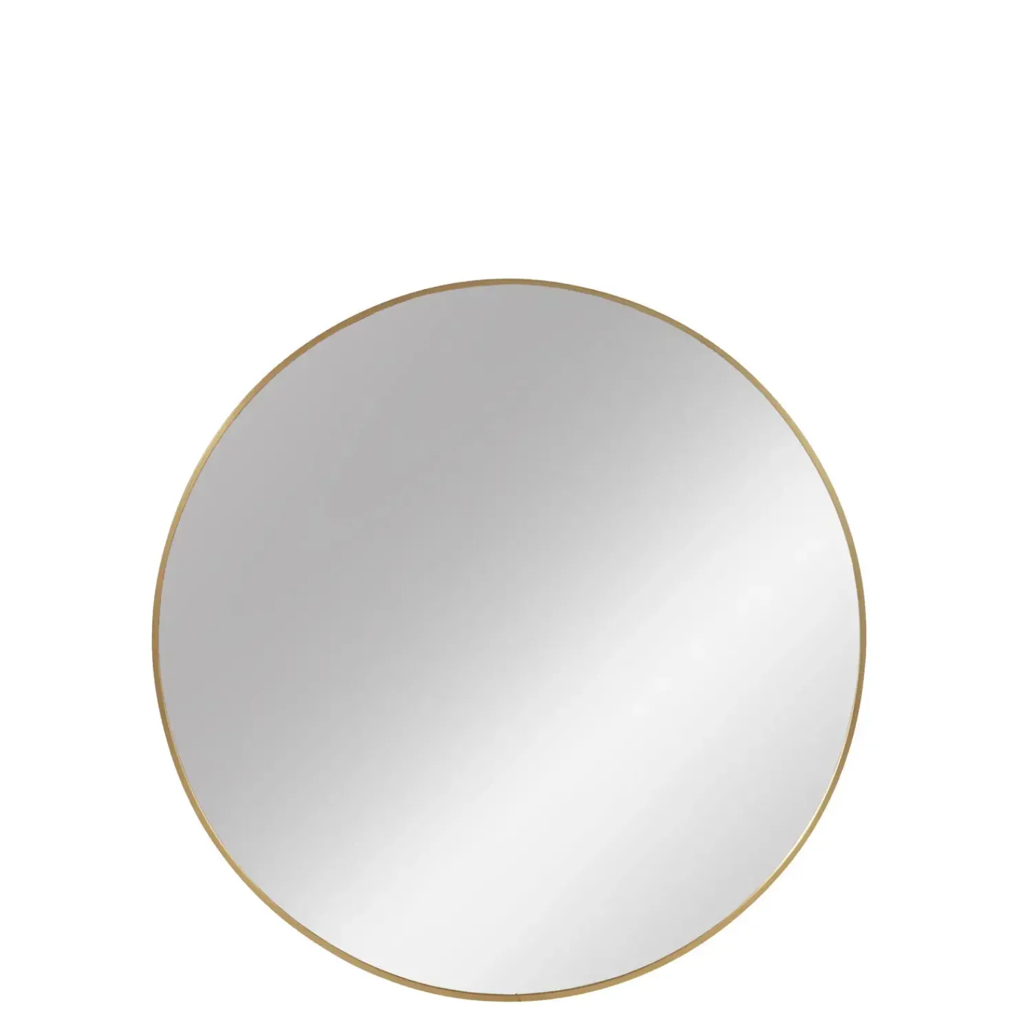 New Lene Bjerre - Hallia rundt spejl Ø80 cm. lys guld