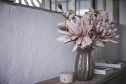 Sale Lene Bjerre - Happia dekorationsblomst - Lyserød - D5,5 H5,5