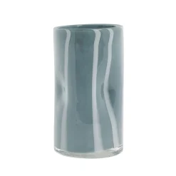 New Lene Bjerre - Marelle glasvase 18 cm. lyseblå