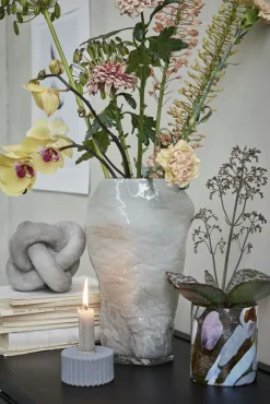 Outlet Lene Bjerre - Marinella vase H30,5 cm. sølvgrå