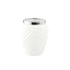 Clearance Lene Bjerre - Milda tandkrus H11 cm. hvid