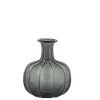 Lene Bjerre - Miyanne vase H21 cm. røget grå