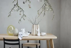Discount Lene Bjerre - Olivia mundserviet 40x40 cm. beige stribet