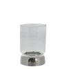 Sale Lene Bjerre - Sandia stage til bloklys H20,7 cm. sølv
