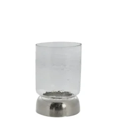 Sale Lene Bjerre - Sandia stage til bloklys H20,7 cm. sølv