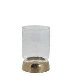 Sale Lene Bjerre - Sandia stage til bloklys H20,7 cm. lys guld