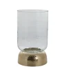 Hot Lene Bjerre - Sandia stage til bloklys H28,7 cm. lys guld