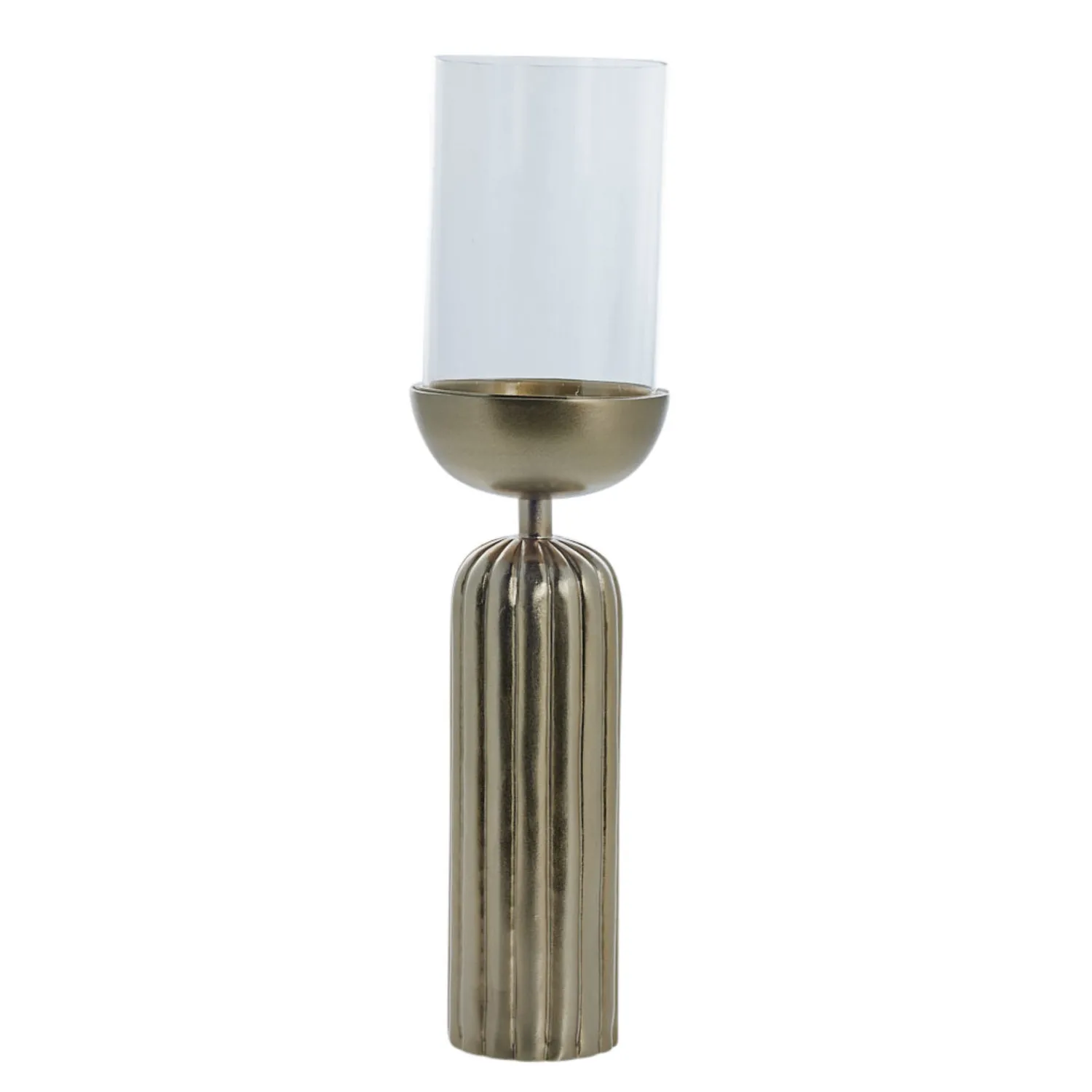 Sale Lene Bjerre - Sandia stage til bloklys H43,5 cm. lys guld