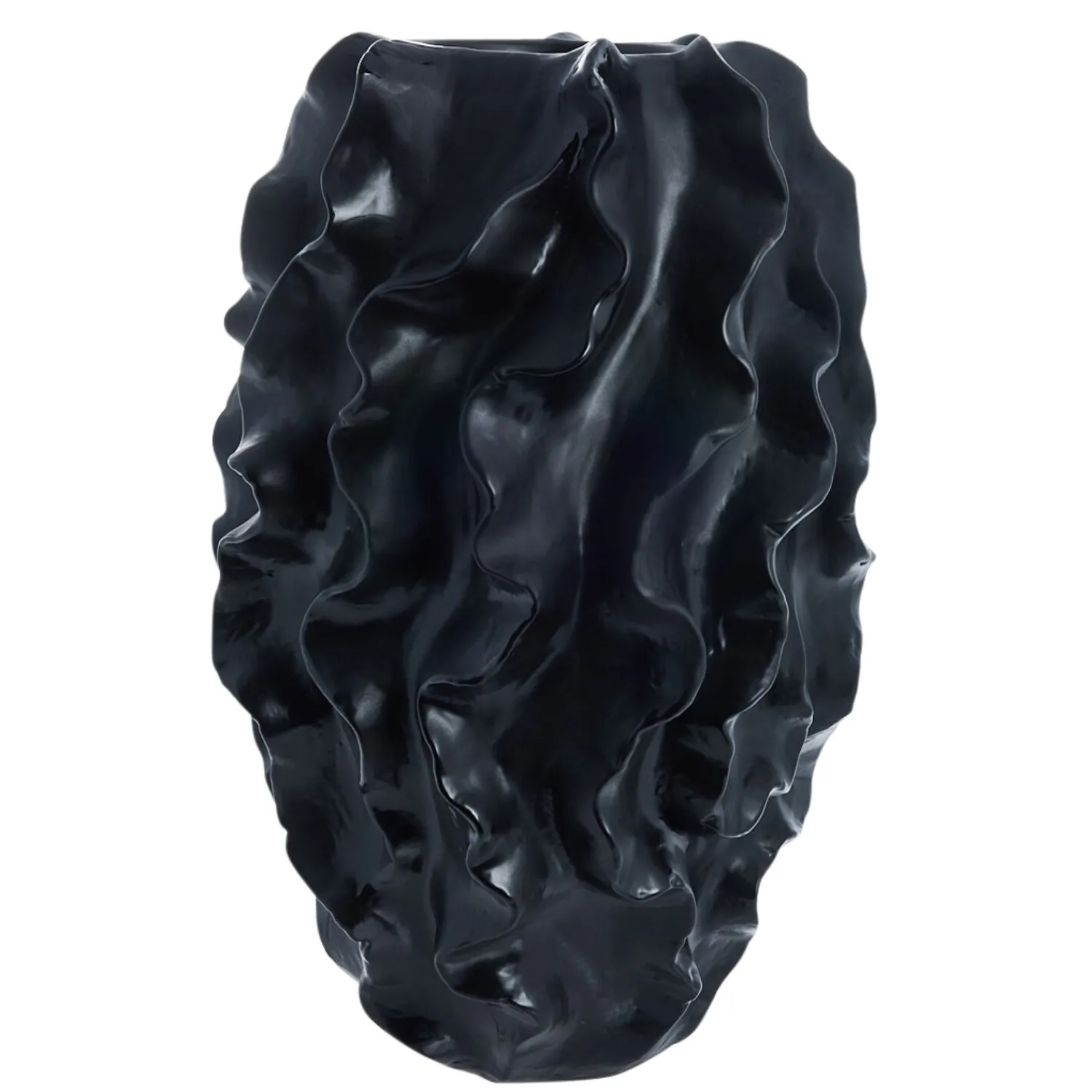 Hot Lene Bjerre - Sannia gulvvase H48 cm. sort