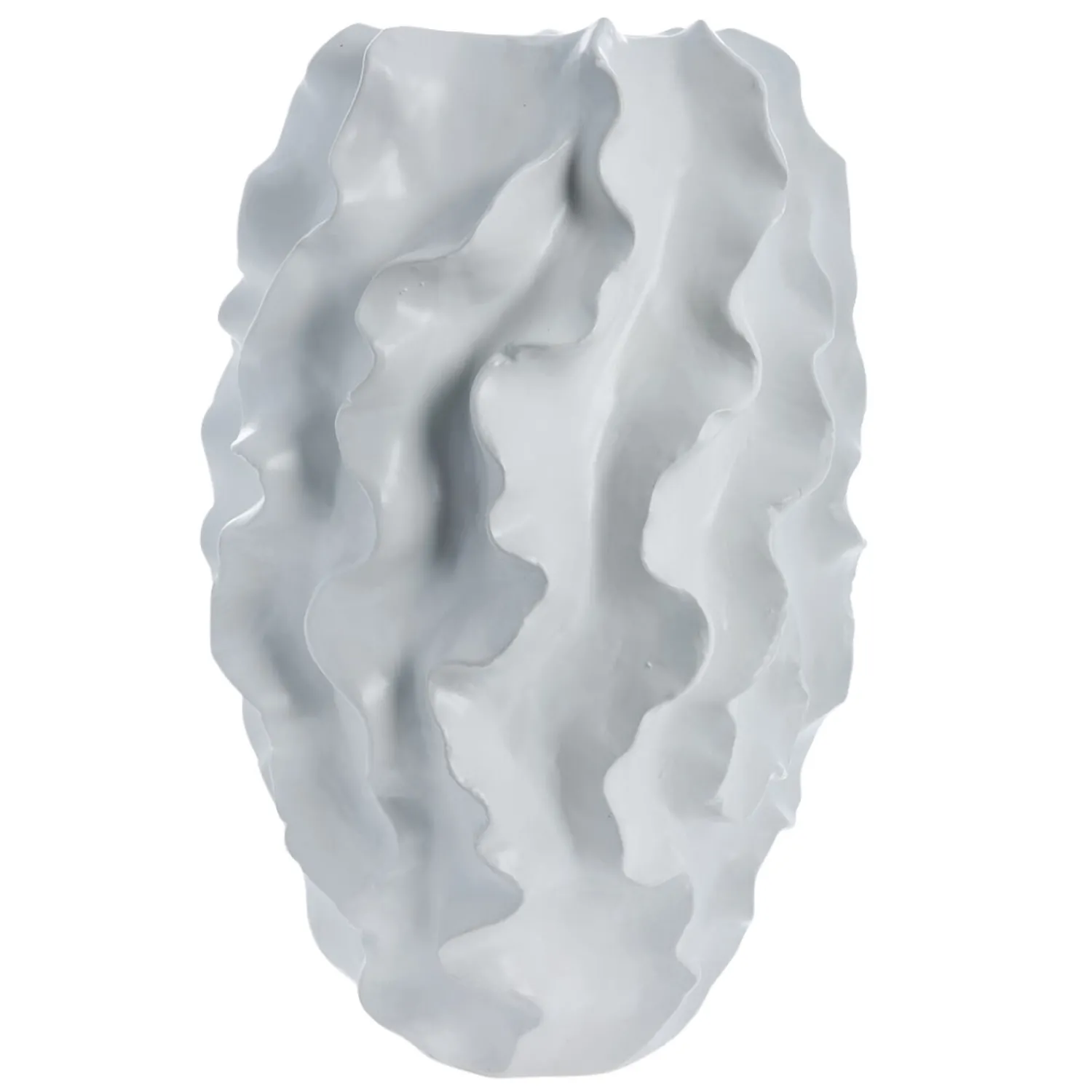 Clearance Lene Bjerre - Sannia gulvvase H48 cm. hvid