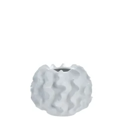 Discount Lene Bjerre - Sannia vase H20,5 cm. hvid
