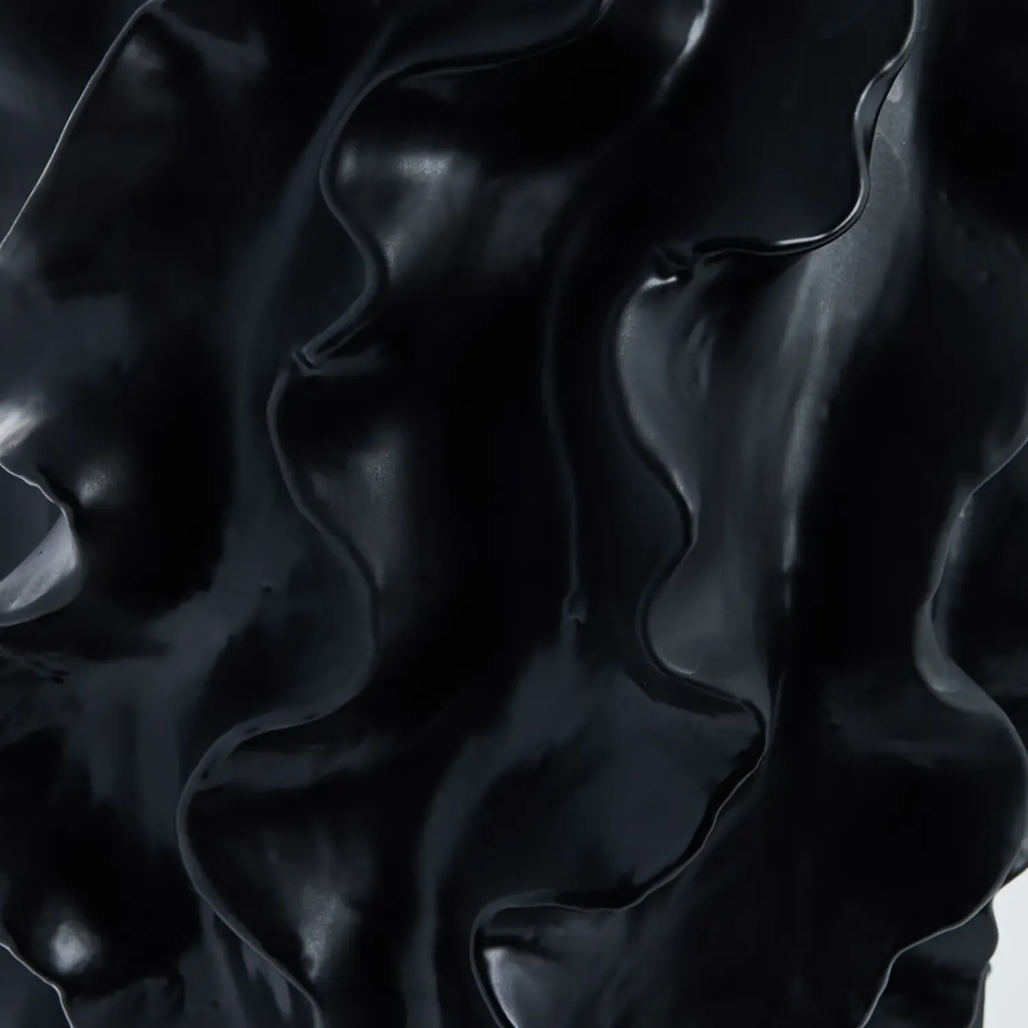 Hot Lene Bjerre - Sannia vase H20,5 cm. sort