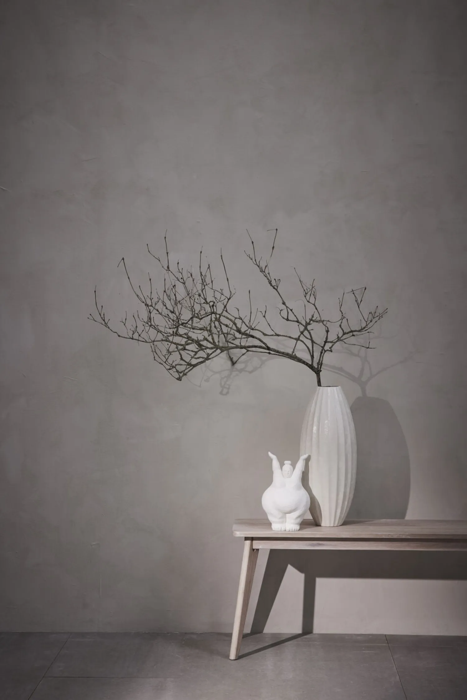 Online Lene Bjerre - Serafina Kvinde figur H28 cm. hvid
