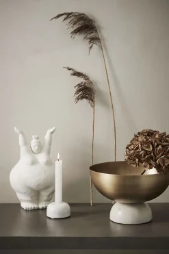 Online Lene Bjerre - Serafina Kvinde figur H28 cm. hvid