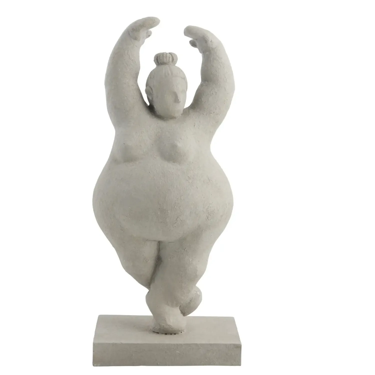 Discount Lene Bjerre - Serafina kvinde figur H28 cm. grå
