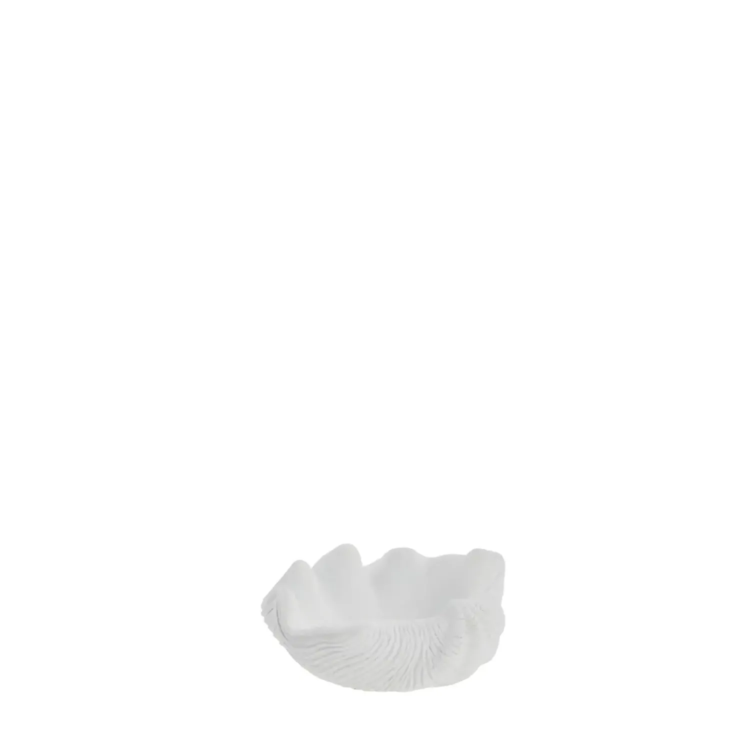 New Lene Bjerre - Shella muslingeskål 14,5x12 cm. hvid hvid