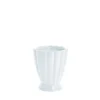 Online Lene Bjerre - Shenella urtepotteskjuler H12 cm. hvid