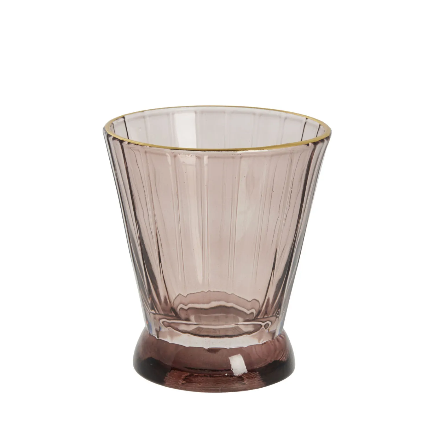 New Lene Bjerre - Sisia fyrfadsstage H8,5 cm. Gammelrosa