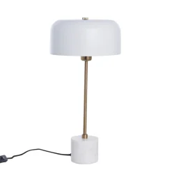 New Lene Bjerre - Sofillia bordlampe H53 cm. hvid marmor