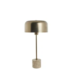 Clearance Lene Bjerre - Sofillia bordlampe 98x25 cm. guld marmor