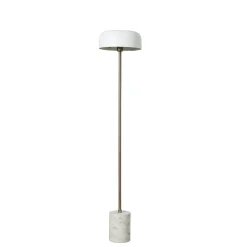Discount Lene Bjerre - Sofillia gulvlampe 28x150cm. hvid ]marmor
