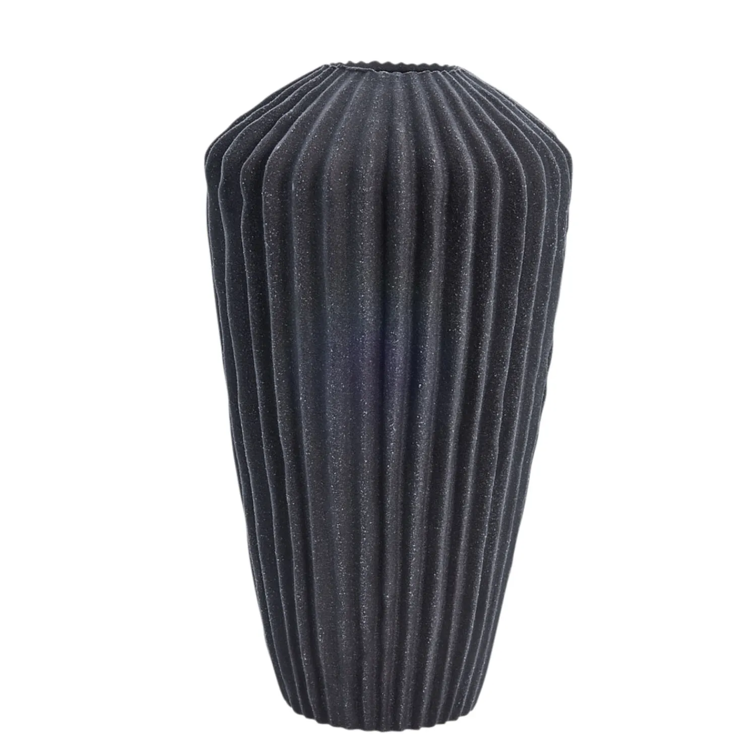 Hot Lene Bjerre - Susia vase H26,5 cm. mørkegrå