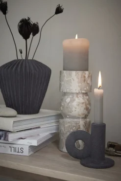 Sale Lene Bjerre - Susia vase H16,5 cm. mørkegrå