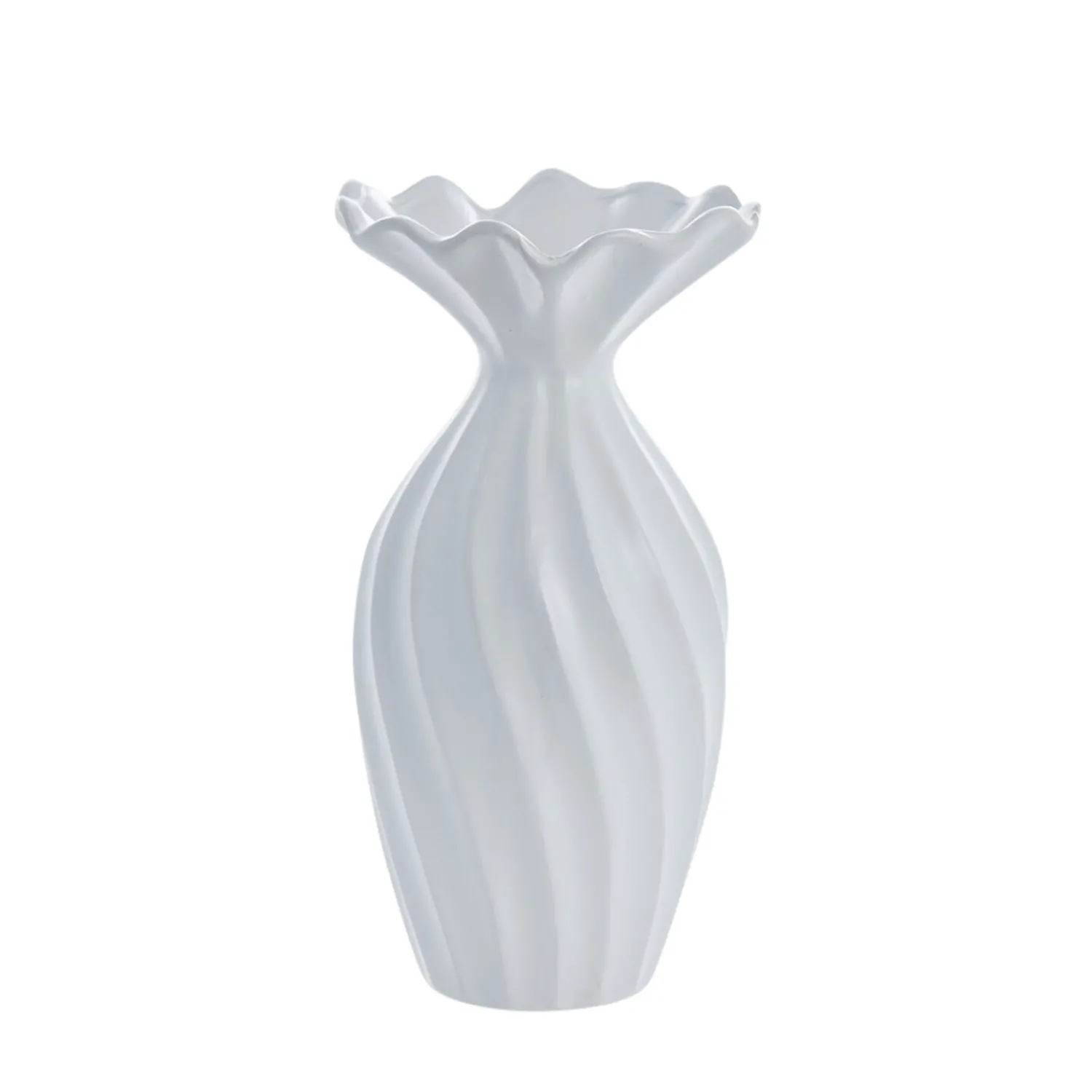 Discount Lene Bjerre - Susille vase H25 cm. hvid