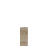 Hot Lene Bjerre - Travina lysestage 10 cm. sand marmor