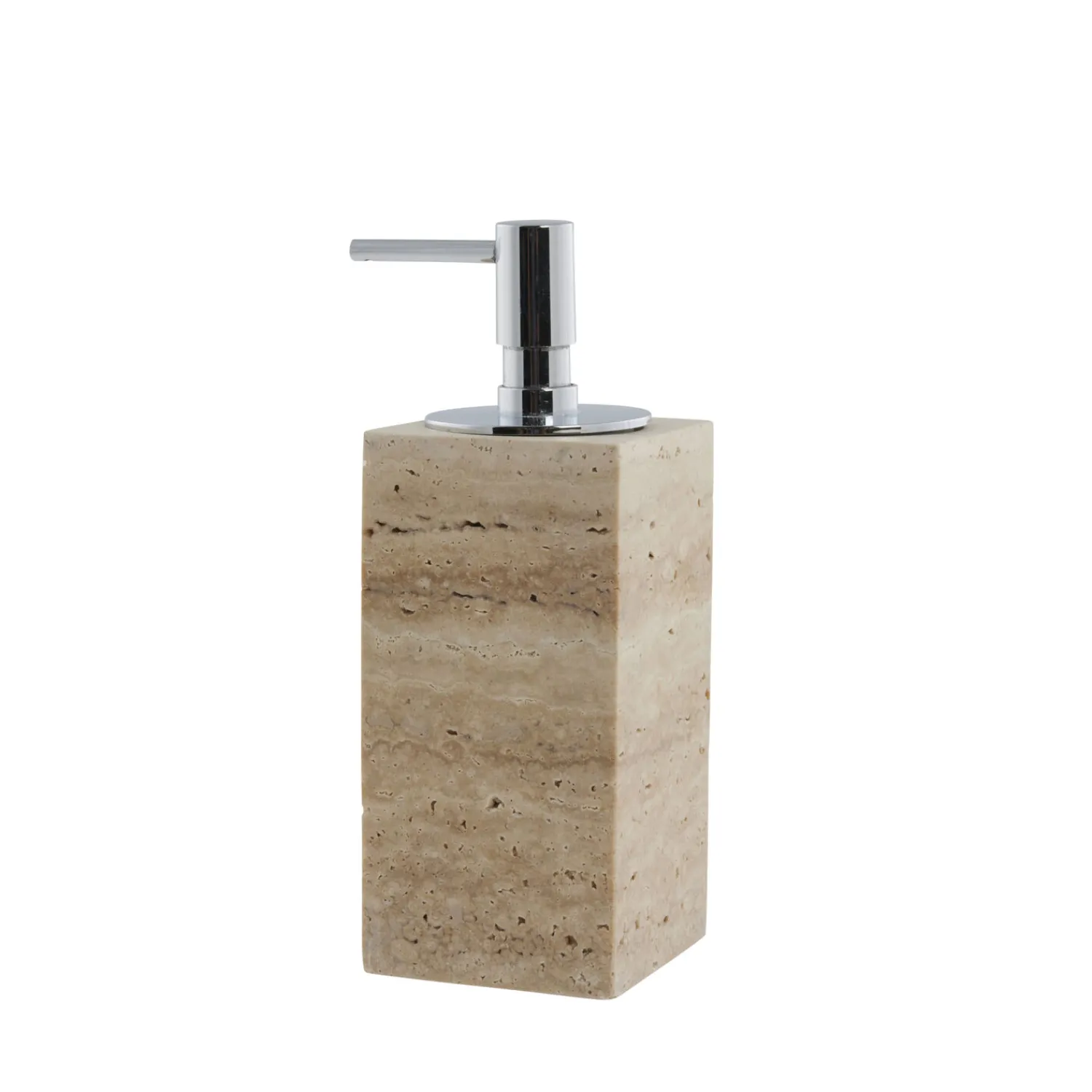 Clearance Lene Bjerre - Travina sæbedispenser 19 cm. sand marmor