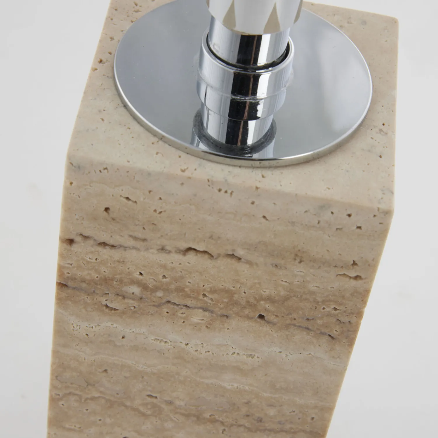 Clearance Lene Bjerre - Travina sæbedispenser 19 cm. sand marmor