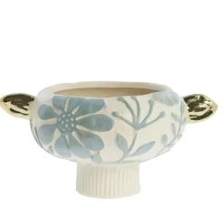 Sale Lene Bjerre - Valentina skjuler i keramik 30x22 cm. mint/guld