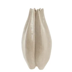 Discount Lene Bjerre - Valona vase i stentøj40,5x23 cm. sand