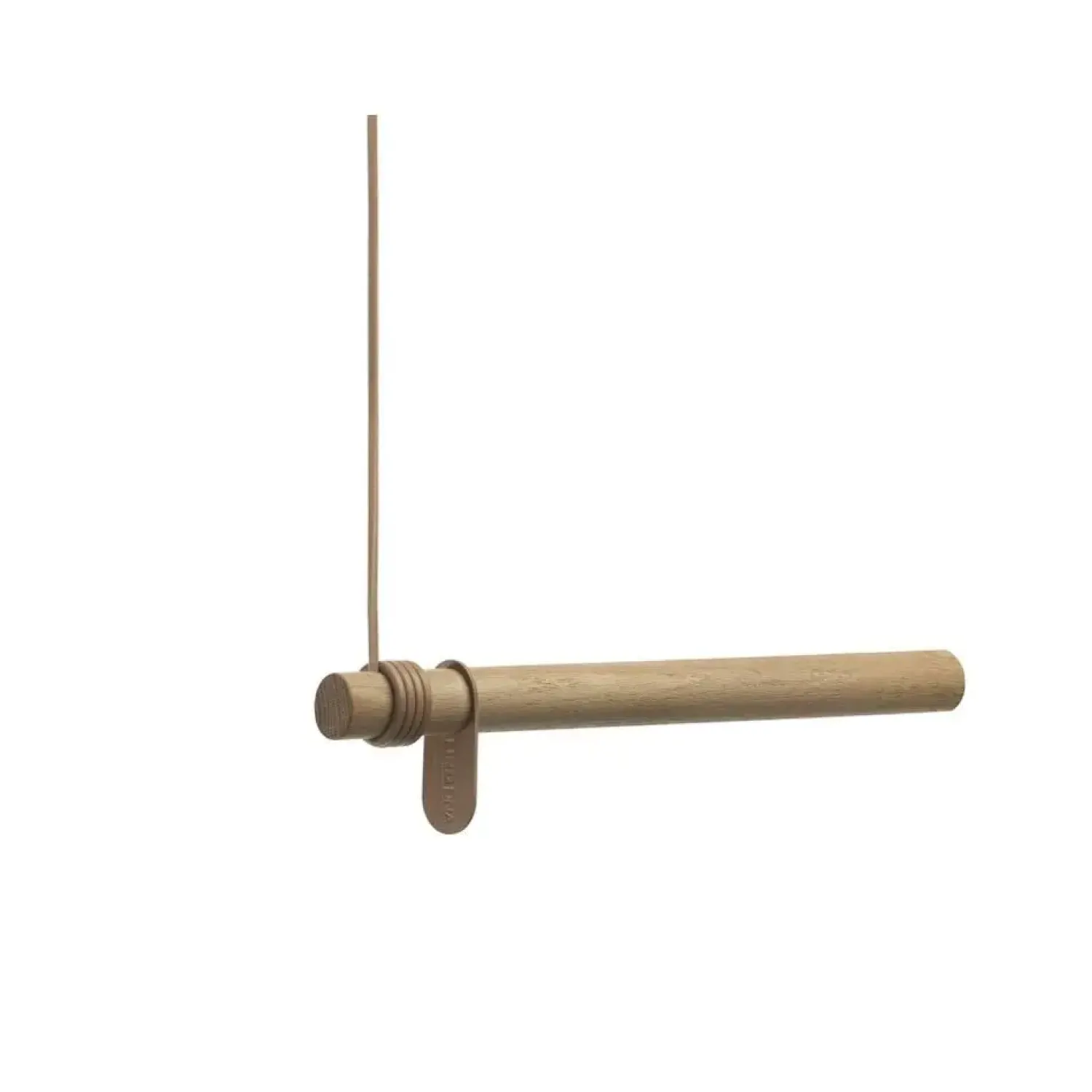 Sale LindDNA bøjlestang - Wall swing 50 cm (nature oak/nature leather cord)