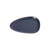 Sale LindDNA - Stoneware Lunch Plate, Navy